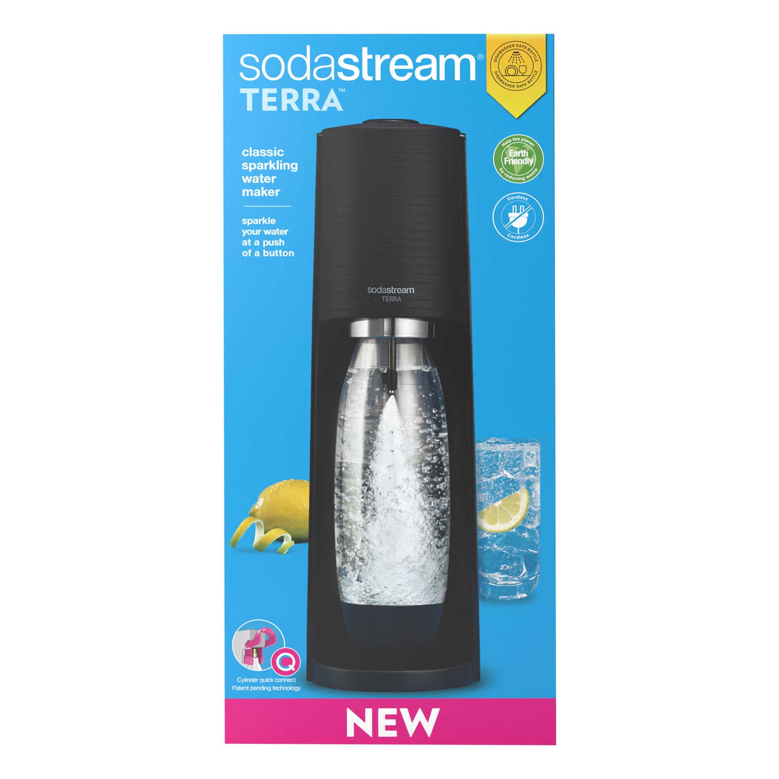Sodastream Terra Zwart | Eco