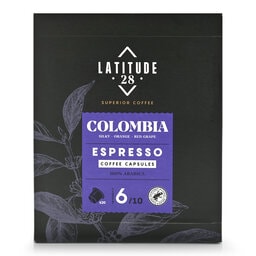 Latitude 28 | Café | Colombie | Caps | Fairtrade 