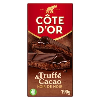Côte d'Or | Chocolade | Pure Chocolade | Truffé 190 gr