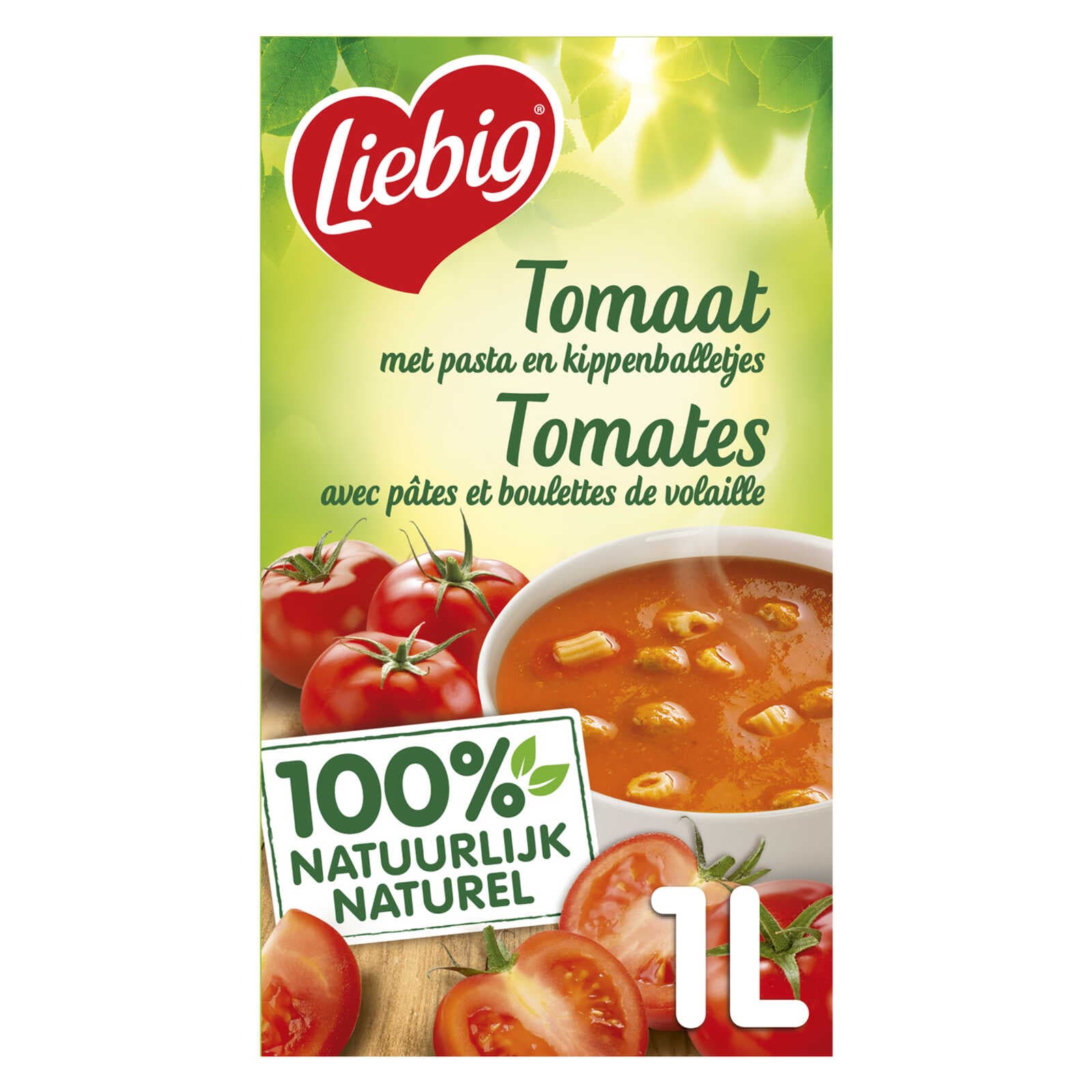 Liebig Soep | Tomaat-Pasta-Kippenballetjes