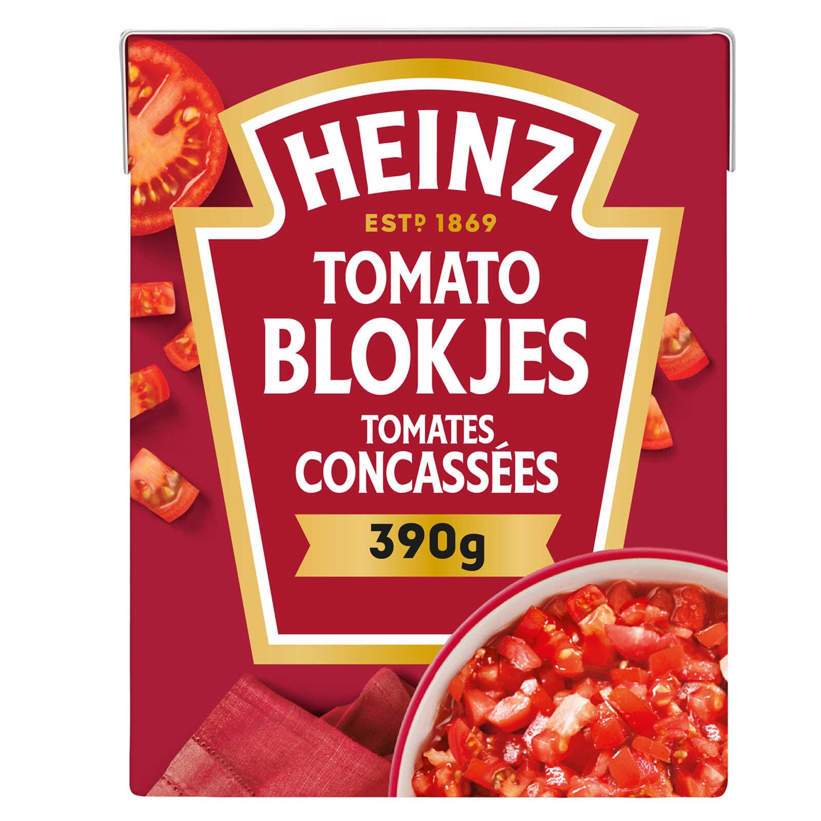 Heinz Tomaten | Blokjes | Naturel