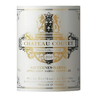 France - Frankrijk | Bordeaux Sauternes | Château Coutet | Caisse Bois |2010 Blanc/Wit 
