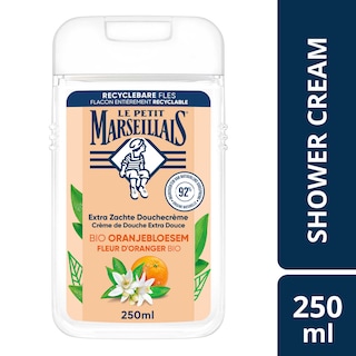 Le Petit Marseillais | Fleur d'Oranger | crème douche | BIO 