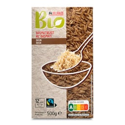 Delhaize | Basmati | Volkoren | Rijst | Bio 