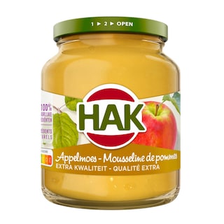 Hak | Mousseline | Pommes | Bocal 