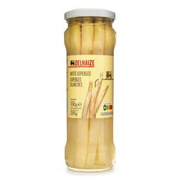 Delhaize | Asperges | Blanches | Bocal 