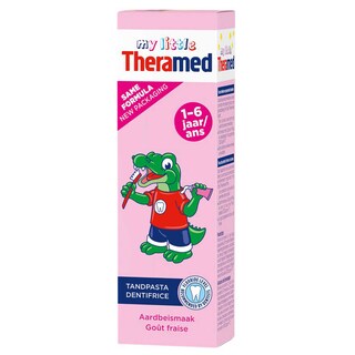 Theramed | Dentifrice | Junior | 1-6 ans | Fraise | 2+2 gratuit 