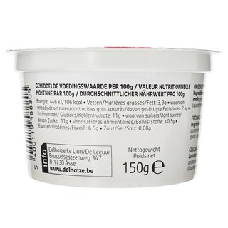 Delhaize | Fromage frais fouetté | Sucré 150 gr