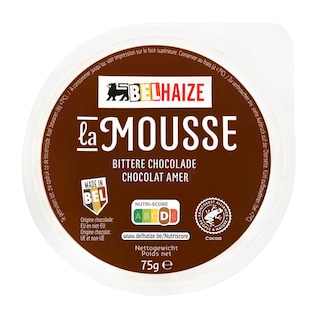 Delhaize | Mousse | Bittere chocolade | 70 % cacao 