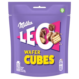 Milka | Léo | Koekjes | Chocolade | Wafer Cubes 