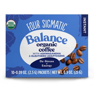 Four Sigmatic | Koffie | Balance | Instant | Zakjes 10 x 2,5 gr