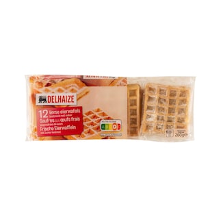 Delhaize | Wafels | Eieren | Gesuikerd 