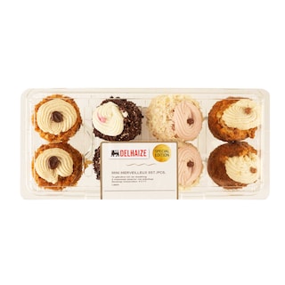 Delhaize | Mini merveilleux | 8pc 