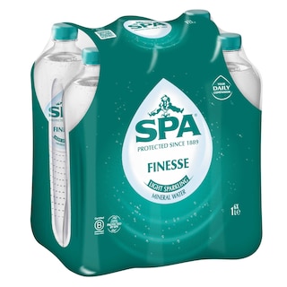 Spa | Finesse | Eau minérale | Légèrement pétillante | PET 