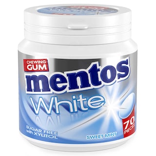 Mentos | Gum | Kauwgom | White Sweet Mint 