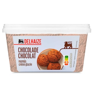 Delhaize | Roomijs | Chocolade 