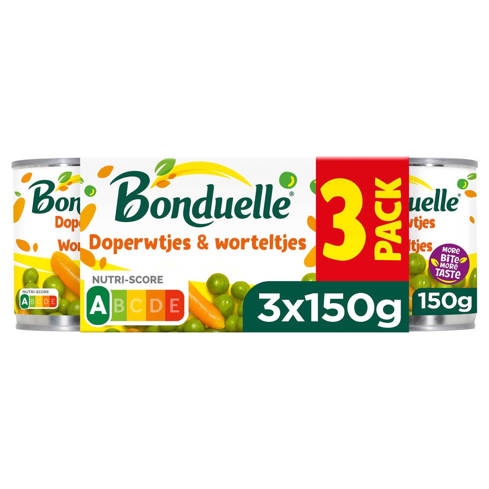 Bonduelle Erwten-Wortelen | Zeer fijn