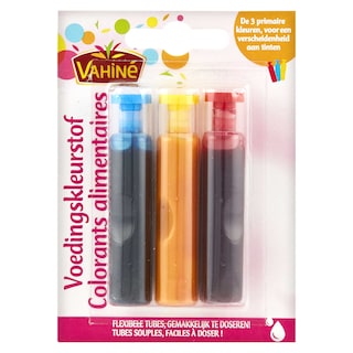Vahiné | Voedingskleurstoffen | Tuben 