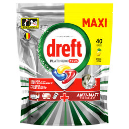 Dreft | Platinum Plus | Allin1| Vaatwascapsules | Citroen 
