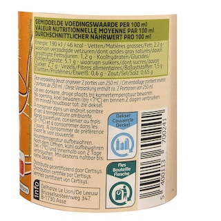 Delhaize | Bio | Soep | Pompoen | Bio 48 cl
