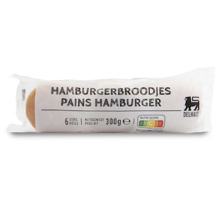Delhaize | Broodjes | Hamburger 300 gr