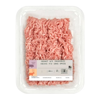 Delhaize | Gehakt | Varken | Kalf | Zonder kruiden 
