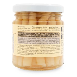 Delhaize | Asperges | Witte | Punten 165 gr