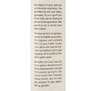 Delhaize | Purée poireaux estragon 