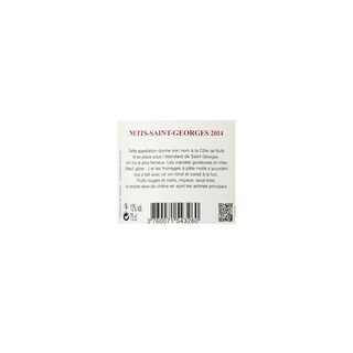 FR BOURGOGNE COTE DE NUITS | Bourgogne - Côte de Nuits | Nuits Saint Georges 2014 Rood 