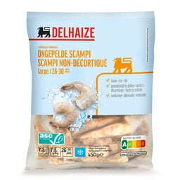 Delhaize | Queue crevettes | L 26/30 