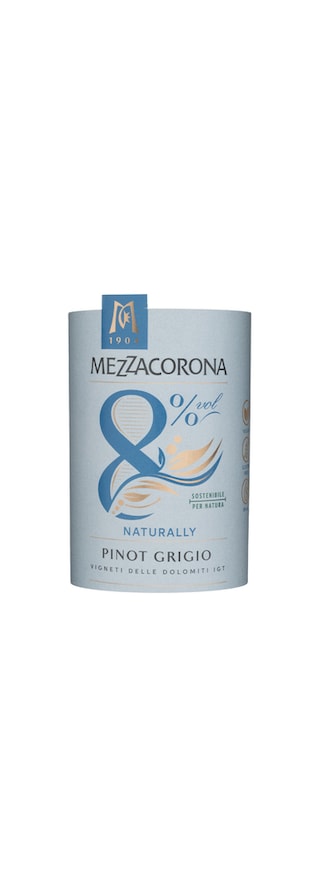 Italy | Mezzacorona Low Alc Pinot Grigiot Wit 