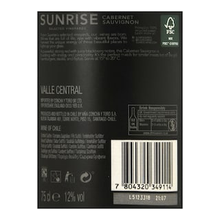 Sunrise | Cabernet Sauvignon 