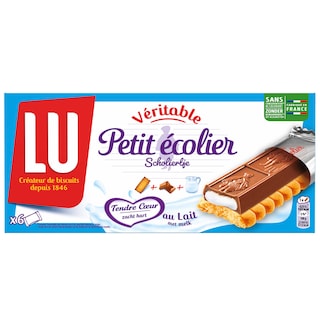 Lu | Petit écolier | Koekjes | Scholiertje | Chocolade 