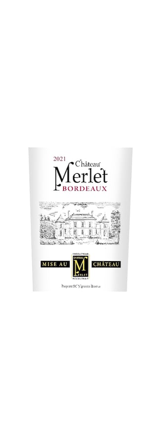 Chateau Merlet | Bordeaux 75 cl