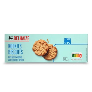 Delhaize | Koekjes | Havervlokken 