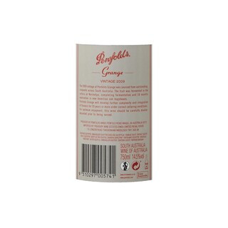 Australie - Australië | South Eastern | Penfolds Grange 2009 Syrah Cabernet Sauv 