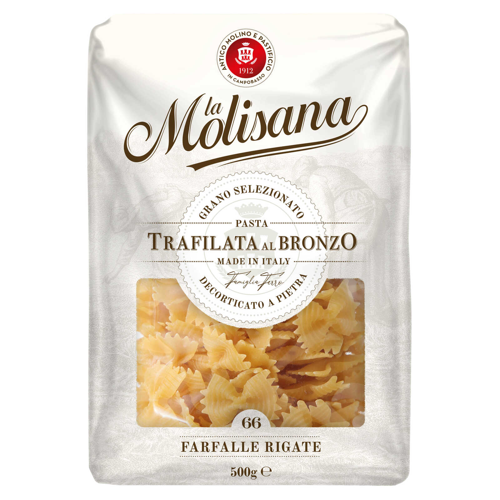 La Molisana Pasta | Farfalle Rigate N66