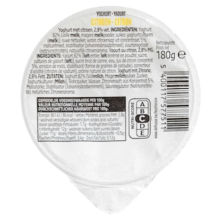 Delhaize | Yoghurt | vol | citroen 