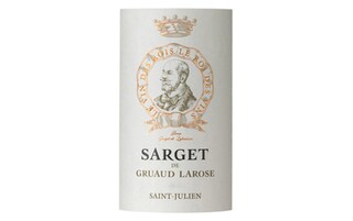 Sarget de Gruaud Larose | Saint-Julien | 2020 75 cl