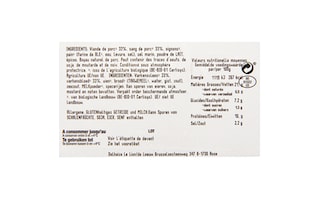 Delhaize | Bio | Pensen | Zwart | Bio +/- 240 gr