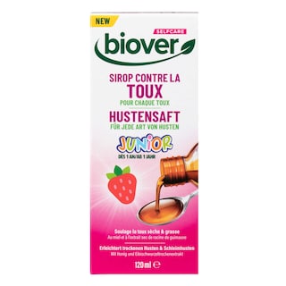 Biover | Selfcare | Sirop pour la toux | Kids | 120ml 