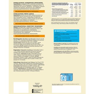 Delhaize | Pommes | Duchesse 1 kg