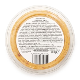 Delhaize | Houmous | Ail | Tomates 