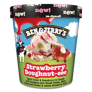 Ben & Jerry's | Ijs | Aardbei | Doughnut 