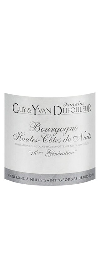 Domaine Guy & Yvan Dufouleur | Hautes-Côtes de Nuits | 2022 75 cl