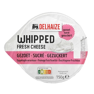 Delhaize | Opgeklopte verse kaas | Gezoet 