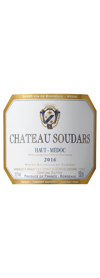 Chateau Soudars | Bordeaux - Haut-Médoc | Haut-Médoc | 2018 