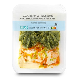 Delhaize | Saumon | Filet | Vin blanc 