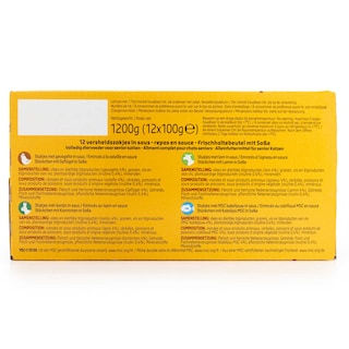 Delhaize | Kattevoeding | Pouch | Senior | in saus 