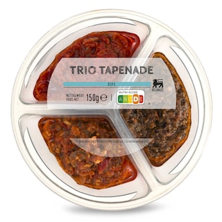 Delhaize | Apero | Trio tapenade 150 gr